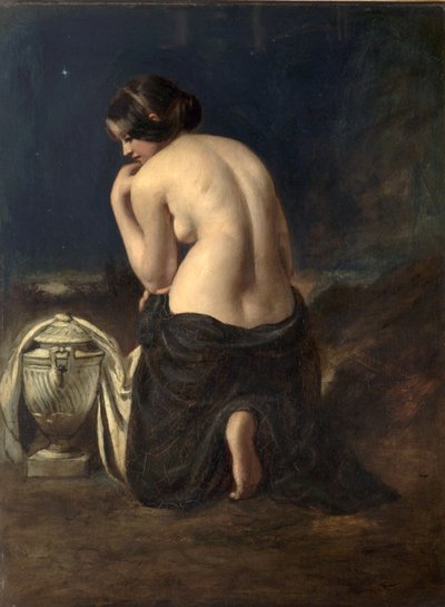The Mourner, 1842 by William Etty